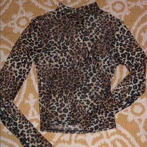 Urban Outfitters Mesh Crop Top